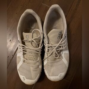 On Running Beige Athletic Shoes